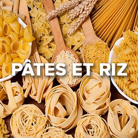 Pâtes et Riz