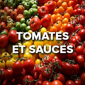 Tomates et sauces