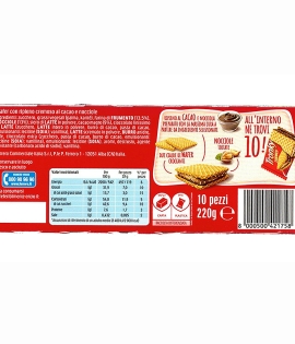 Ferrero Tronky Sandwich Wafers with Hazelnut Cream Filling