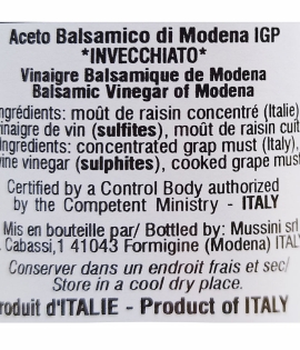 Mussini Balsamic Vinegar “Invecchiato”