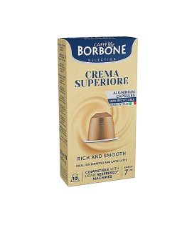 Caffé Borbone Crema Superiore Aluminium Capsule (10) 