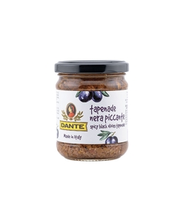 Dante Hot Black Olive Spread 