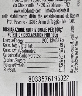 Dante Hot Black Olive Spread 