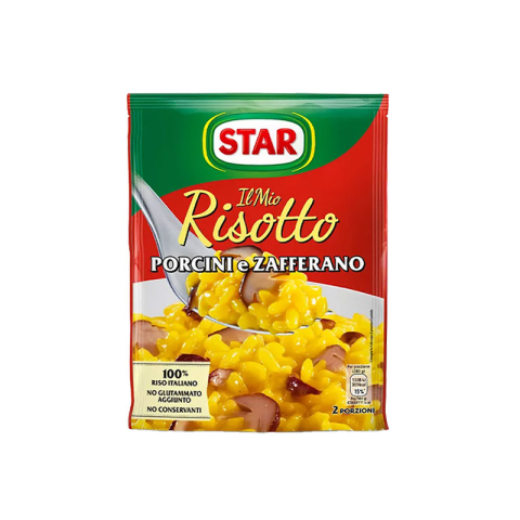 Star “il mio Risotto” aux Cèpes et au Safran