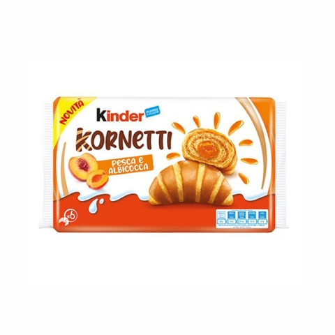 Kinder Kornetti Pêche et Abricot Kinder Kornetti Pêche et Abricot