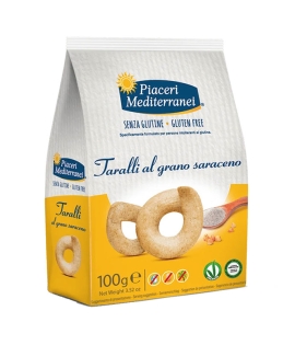Piaceri Mediterranei Gluten Free Buckwheat Taralli