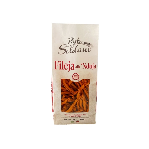 Soldano ‘Nduja Fileja Pasta