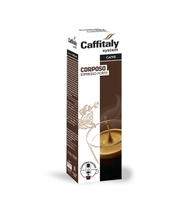 Caffitaly Capsules de Café Corposo Espresso Forte