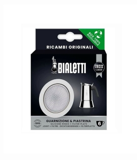 Bialetti Musa Silicon Gasket And Filter Plate (6 cups)