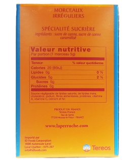 La Perruche Morceaux Irréguliers de Sucre de Canne