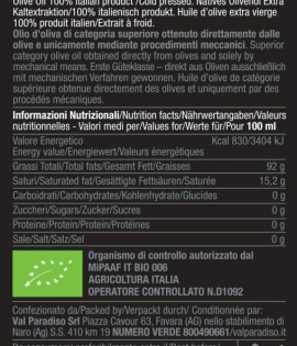 Val Paradiso Sicilia Extra Virgin Olive Oil 250ml