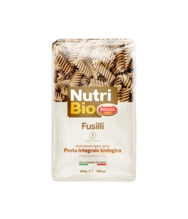 NutriBio Fusilli Pâte au Blé Entier Biologique