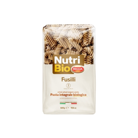 NutriBio Fusilli Pâte au Blé Entier Biologique