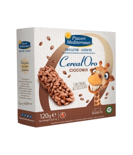 Piaceri Mediterranei Gluten Free Cereal Oro Ciocomix Bars