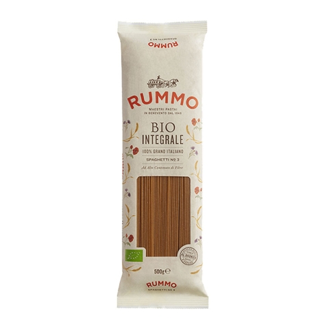 Rummo Spaghetti Pâtes de Blé Entier Biologique N.3 (500gr)