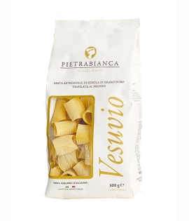 Pietrabianca Mezzi Paccheri Pâtes de Semoule de Blé Dur