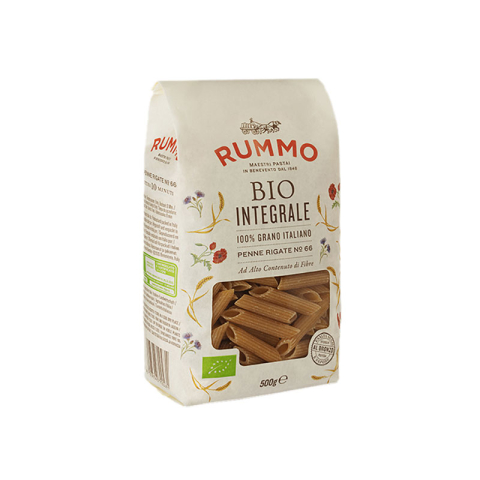 Rummo Penne Rigate Pâtes de Blé Entier Biologique N.66 (500gr)