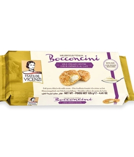 Matilde Vicenzi Millefoglie d’Italia Bocconcini Pastry Bites with Milk Cream