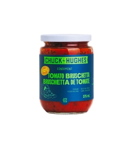 Chuck Hughes Spicy Tomato Bruschetta