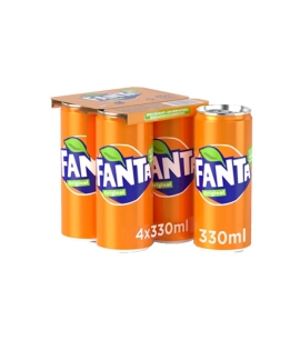 Fanta in Can Imported from Italy 4x330ml