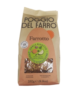 Poggio del Farro Farrotto Soupe d’Épeautre aux Légumes Mélangés