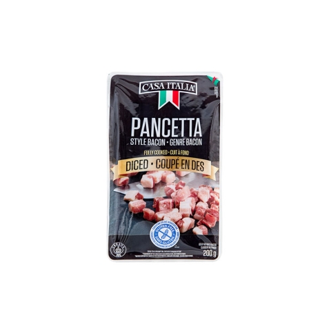 Casa Italia Diced Pancetta Style Bacon Casa Italia Diced Pancetta Style Bacon