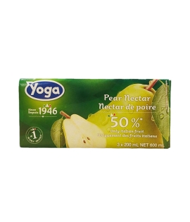 Yoga Pear Nectar Juice 3x200ml