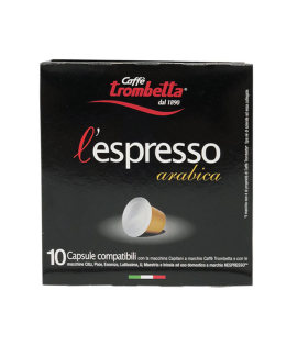 Trombetta Nespresso Capsules Arabica (10)