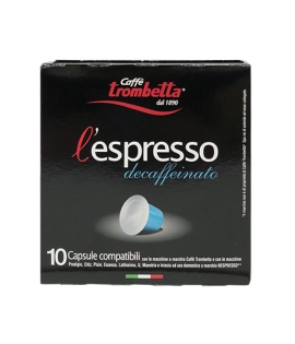 Trombetta Nespresso Capsules Decaf (10)