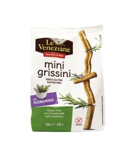 Le Veneziane Gluten Free Mini Grissini Rosemary