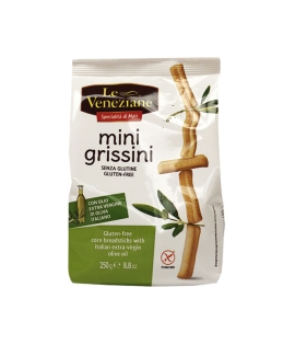 Le Veneziane Gluten Free Mini Grissini Olive Oil