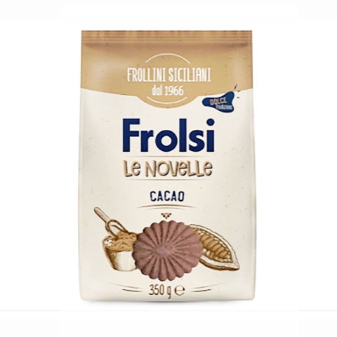 Frolsi Biscuits Sablés Siciliens Novelle au Cacao 