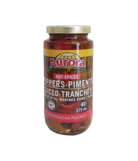 Aurora Hot Peppers Sliced