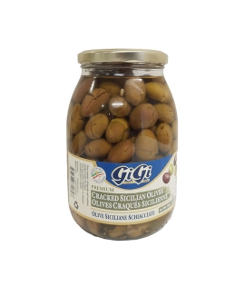 GiGi Cracked Sicilian Olives 1L
