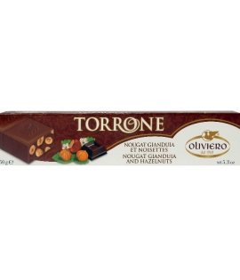 Torrone Oliviero Nougat Gianduia And Hazelnuts 150g