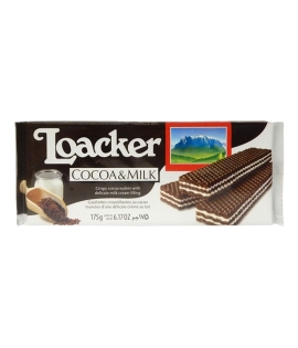 Loacker Cocoa &amp; Milk Wafer