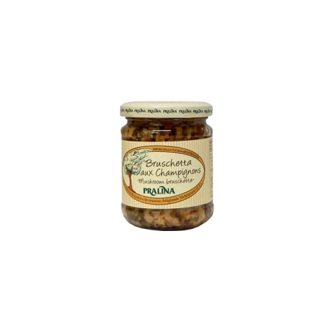 Pralina Mushroom Bruschetta