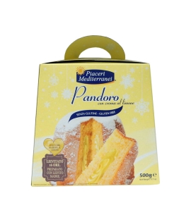 Piaceri Mediterranei Gluten Free Pandoro With Lemon Cream