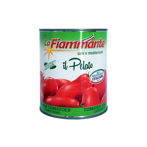 La Fiammante Tomates Pelées avec Basilc