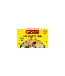 Pastene Mackerel Fillets In Olive Oil