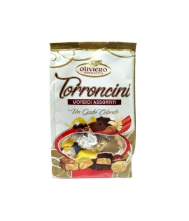 Torroncini Oliviero Assorted Soft Little Nougats Covered With Chocolate