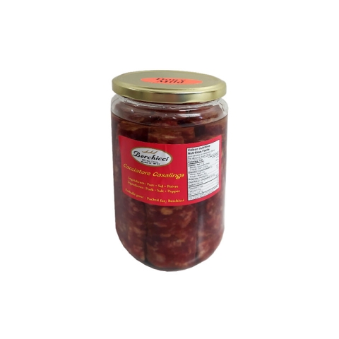 Berchicci Cacciatore Casalinga Dry Sausages In Oil Mild 400g