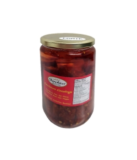 Berchicci Cacciatore Casalinga Dry Sausages In Oil Hot 400g