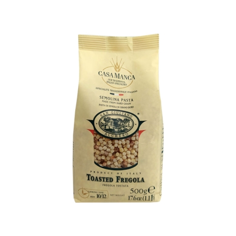 San Giuliano Toasted Fregola Semolina Pasta San Giuliano Toasted Fregola Semolina Pasta
