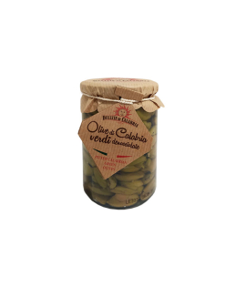 Delizie di Calabria Pitted Calabrian Green Olives