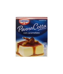 Cameo Panna Cotta with Caramel