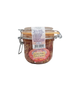 Agostino Recca Anchovy Fillets Hot 230gr