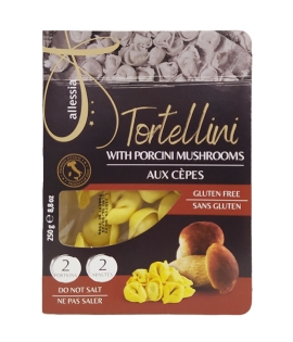 Allessia Tortellini Gluten Free with Porcini Mushrooms