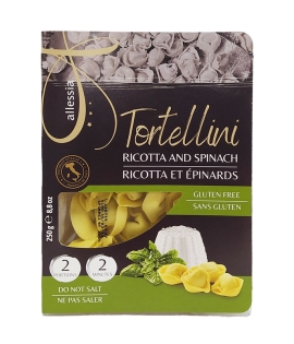 Allessia Tortellini Gluten Free Ricotta and Spinach