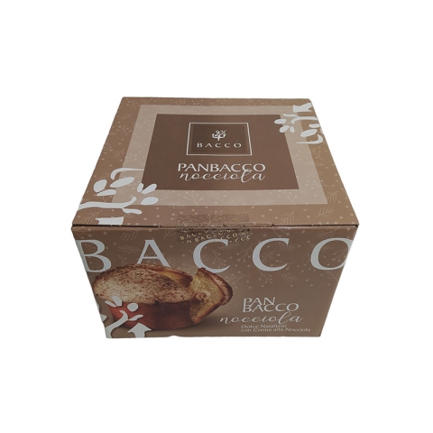 Bacco Panettone with Hazelnut Cream